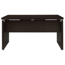Coaster Furniture Skylar 800891L Engineered Wood L-Shape Computer Desk - Cappuccino IMAGE 7