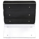  Coaster Furniture Serreta 903162 Boucle Upholstered Armless Acrylic Chair - Black IMAGE 7