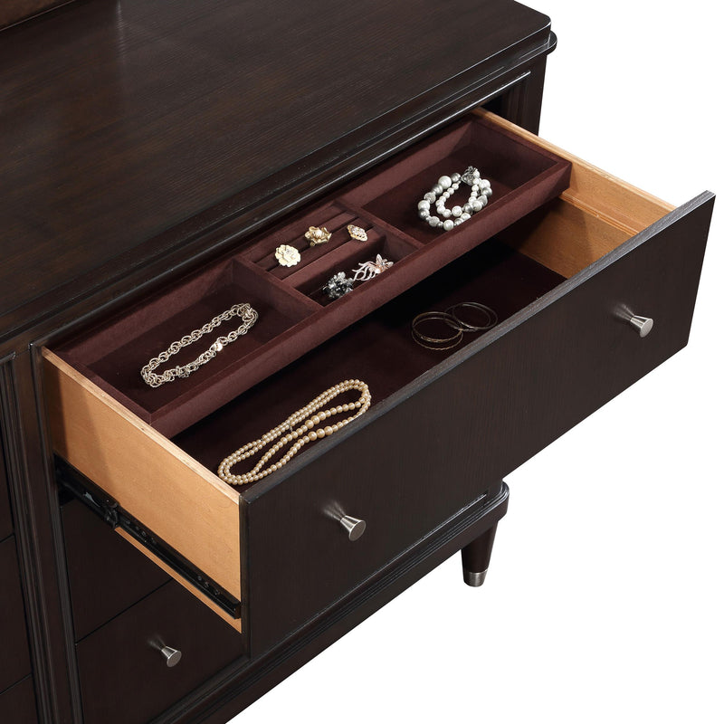 Coaster Furniture Emberlyn 223063 6-Drawer Dresser - Brown IMAGE 12