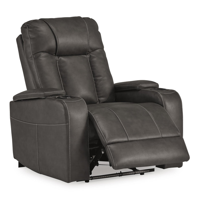  Signature Design by Ashley Feazada 6620513 Power Rocker Recliner with Adjustable Headrest IMAGE 3