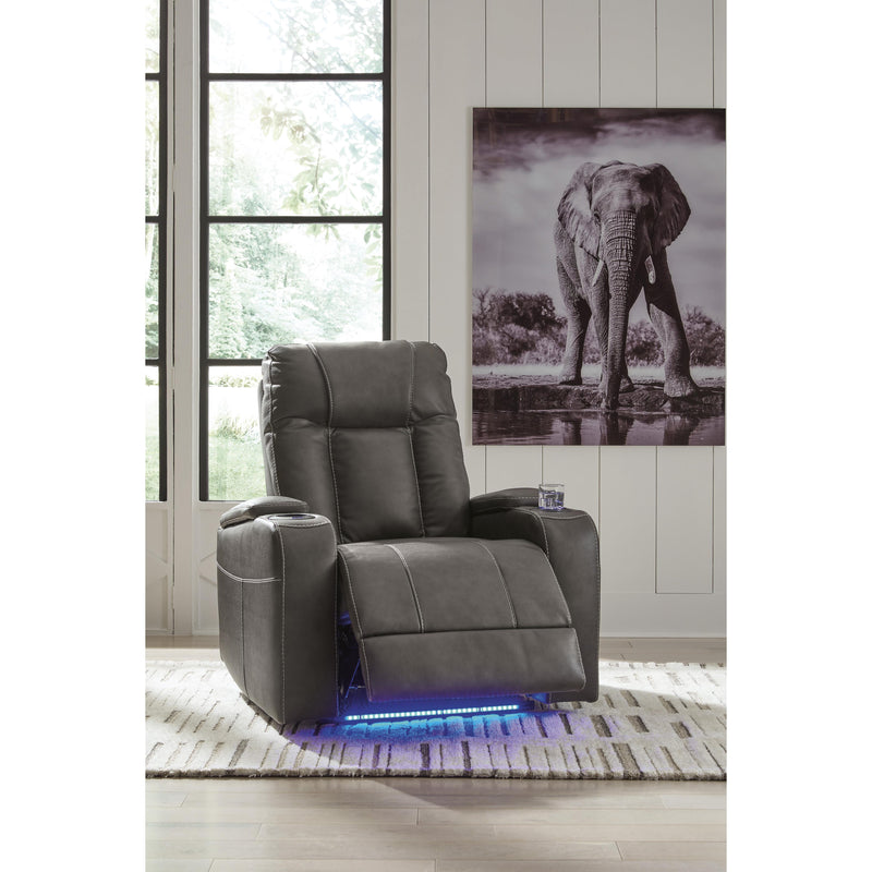  Signature Design by Ashley Feazada 6620513 Power Rocker Recliner with Adjustable Headrest IMAGE 8