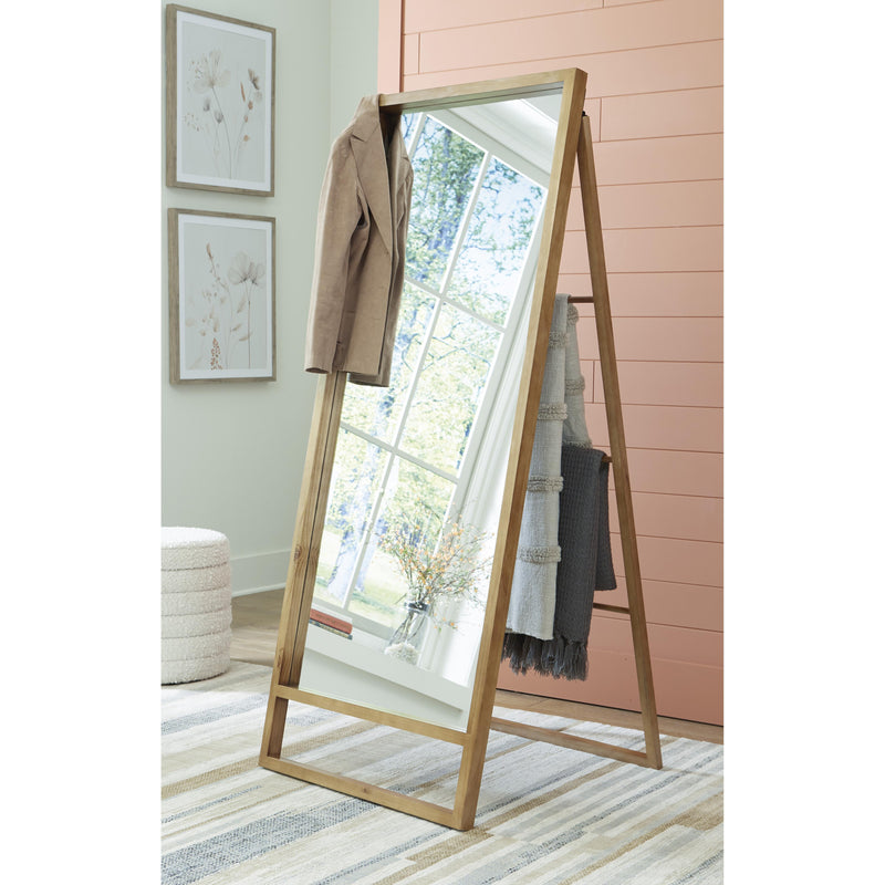  Signature Design by Ashley Devford A8010341 Floor Mirror IMAGE 4