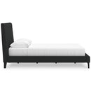  Signature Design by Ashley Cadmori B2616-81 Queen UPH Bed with Roll Slats IMAGE 3