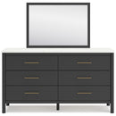 Signature Design by Ashley Cadmori B2616B1 Dresser and Mirror IMAGE 3