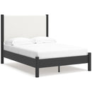 Signature Design by Ashley Cadmori B2616B3 Full Upholstered Panel Bed IMAGE 1