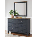 Signature Design by Ashley Landocken B414B1 Dresser and Mirror IMAGE 6