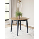  Signature Design by Ashley Gesthaven D399-15 Round Dining Room Drop Leaf Table IMAGE 5
