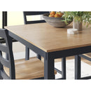  Signature Design by Ashley Gesthaven D399-223 Dining Room Counter Table Set IMAGE 5