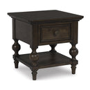  Signature Design by Ashley Veramond T694-2 Square End Table IMAGE 1
