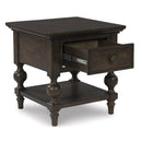  Signature Design by Ashley Veramond T694-2 Square End Table IMAGE 2