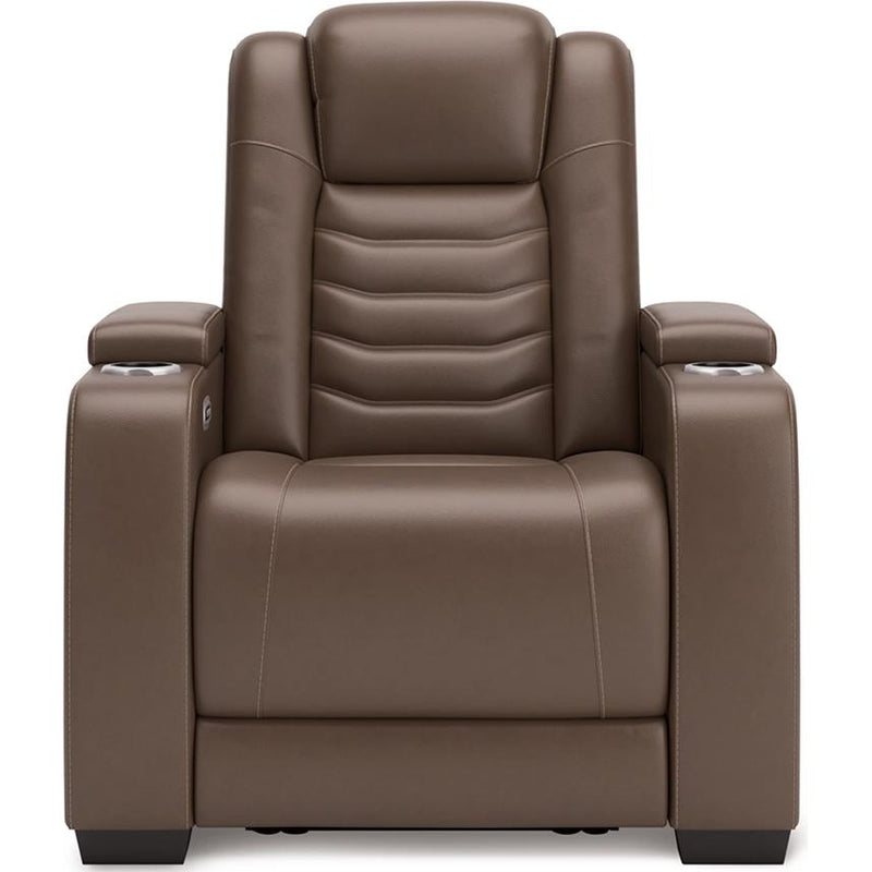  Signature Design by Ashley High Impact U1060113 Power Recliner with Adjustable Headrest IMAGE 2