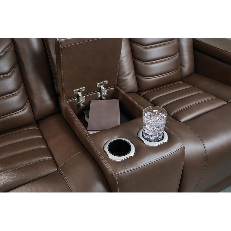  Signature Design by Ashley High Impact U1060118 Power Reclining Loveseat with Console and Adjustable Headrest IMAGE 10