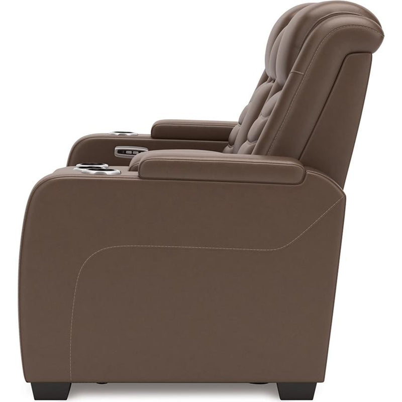  Signature Design by Ashley High Impact U1060118 Power Reclining Loveseat with Console and Adjustable Headrest IMAGE 3