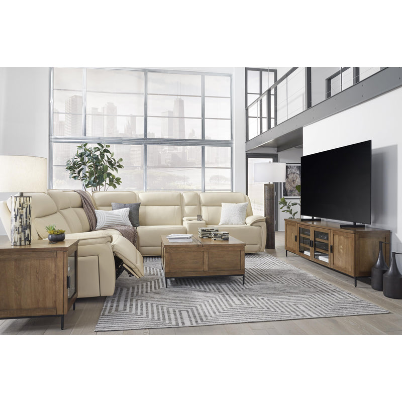 Signature Design by Ashley Double Deal Power Reclining Leather Match 6 pc Sectional U1300158/U1300131/U1300177/U1300146/U1300157/U1300162 IMAGE 6