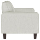  Coaster Furniture Deerhurst 509648 Upholstered Track Arm Tufted Loveseat - Greige IMAGE 8