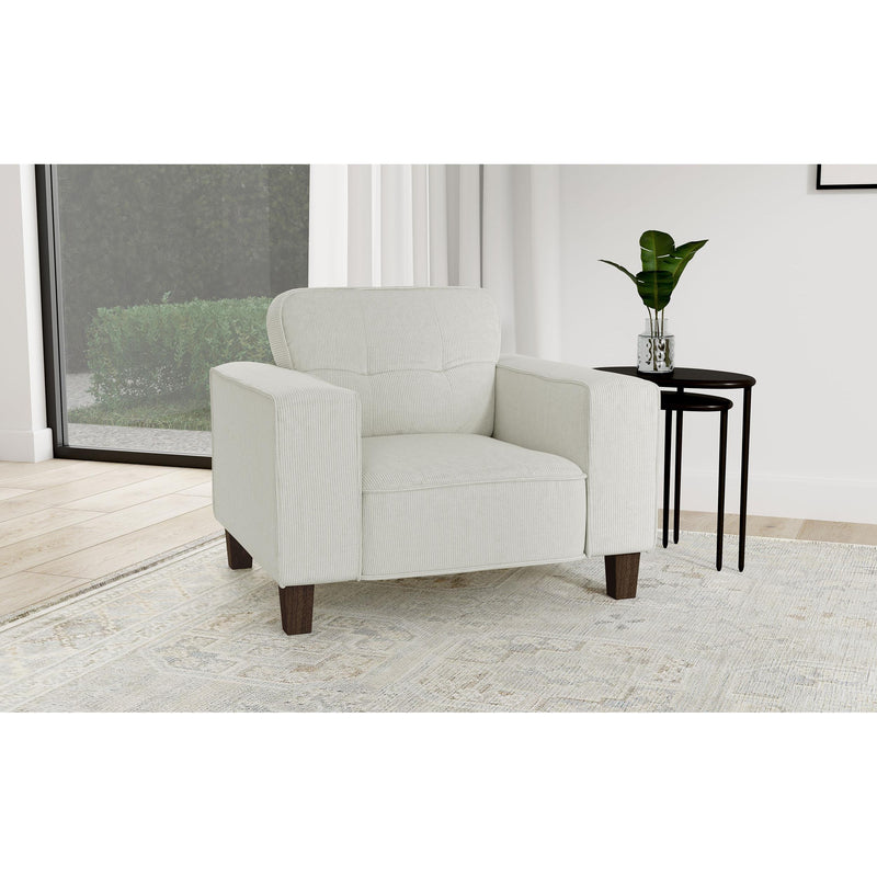  Coaster Furniture Deerhurst 509649 Upholstered Track Arm Tufted Accent Chair - Greige IMAGE 9