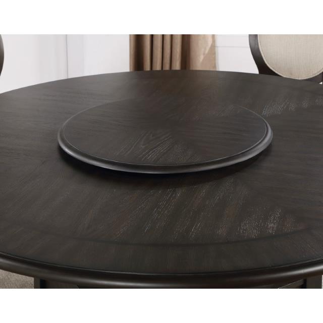 Furniture of America Round Newforte Dining Table CM3260EX-T-TABLE IMAGE 4