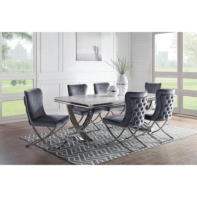 Furniture of America Wadenswil Dining Table CM3295T-TABLE IMAGE 2