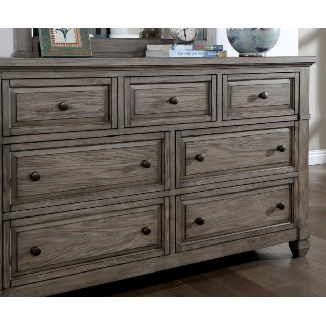 Furniture of America Durango 7-Drawer Dresser CM7461GY-D IMAGE 3