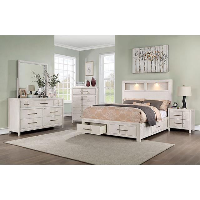 Furniture of America Berenice 7-Drawer Dresser CM7580WH-D IMAGE 2