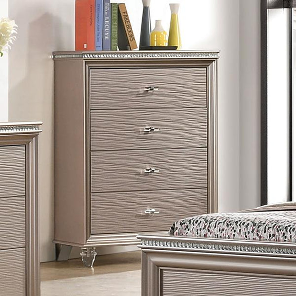 Furniture of America Allie 4-Drawer Chest CM7901RG-C IMAGE 1