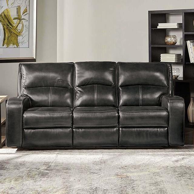 Furniture of America Soterios Power Reclining Sofa CM9924DG-SF-PM IMAGE 1