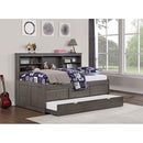  Furniture of America Tibalt FOA7466GY-T Twin Bed w/ Trundle IMAGE 2