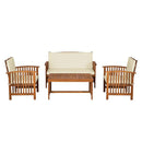 Furniture of America Outdoor Seating Sets GM-1022BG-4PC IMAGE 1