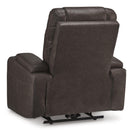  Signature Design by Ashley Schooner Rocks 1610413 Power Recliner with Adjustable Headrest IMAGE 6