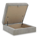  Benchcraft Aslan Court 2030511 Ottoman With Storage IMAGE 2