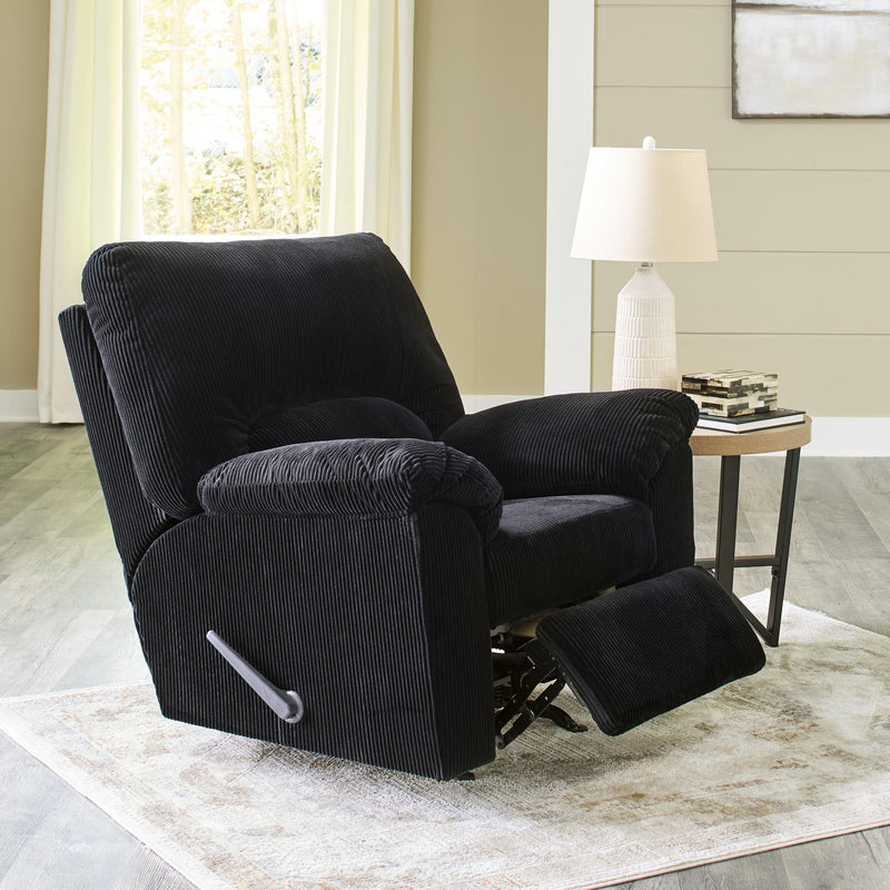 Signature Design by Ashley SimpleJoy Rocker Fabric Recliner 2420425 IMAGE 8