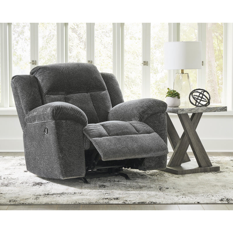 Signature Design by Ashley Frohn Rocker Fabric Recliner 3740625 IMAGE 7