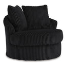  Signature Design by Ashley Gramwell A3000725 Oversized Swivel Accent Chair IMAGE 1