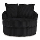  Signature Design by Ashley Gramwell A3000725 Oversized Swivel Accent Chair IMAGE 2