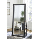  Signature Design by Ashley Evesen A8010384 Floor Standing Mirror with Storage IMAGE 5