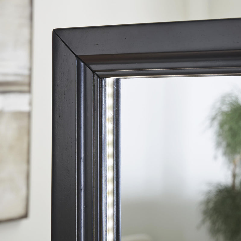  Signature Design by Ashley Evesen A8010384 Floor Standing Mirror with Storage IMAGE 8