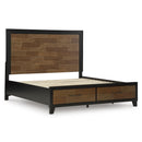 Benchcraft Kraeburn B496B6 Queen Panel Storage Bed IMAGE 5