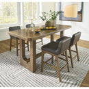  Signature Design by Ashley Cabalynn D974-13 Rectangular Dining Room Counter Table IMAGE 9