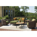  Signature Design by Ashley Horizon Hall P572-814 Ottoman with Cushion IMAGE 11
