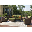  Signature Design by Ashley Horizon Hall P572-814 Ottoman with Cushion IMAGE 9