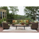  Signature Design by Ashley Horizon Hall P572-838 Sofa with Cushion IMAGE 7