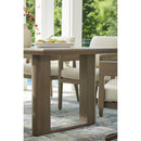  Signature Design by Ashley Serene Bay P671-625 Rectangular Dining Table with Umbrella Option IMAGE 6