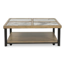  Signature Design by Ashley Montia T632-8 Square Cocktail Table IMAGE 2