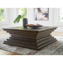  Signature Design by Ashley Hannodream T821-8 Square Cocktail Table IMAGE 4