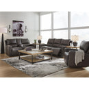  Signature Design by Ashley Boxmere U1310096 Double Reclining Power Loveseat with Console IMAGE 13