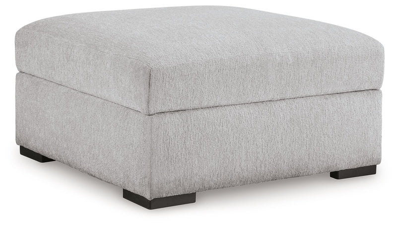 Gabyleigh - Ottoman With Storage - Nickel