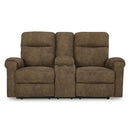 Signature Design by Ashley Edenwold 1380594C Double Reclining Loveseat with Console IMAGE 3