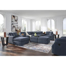 Signature Design by Ashley Modmax 92121S47 8 pc Sectional with Chaise and Audio Consoles IMAGE 2