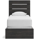 Signature Design by Ashley Hollivern B2108B11 Twin Panel Bed IMAGE 2