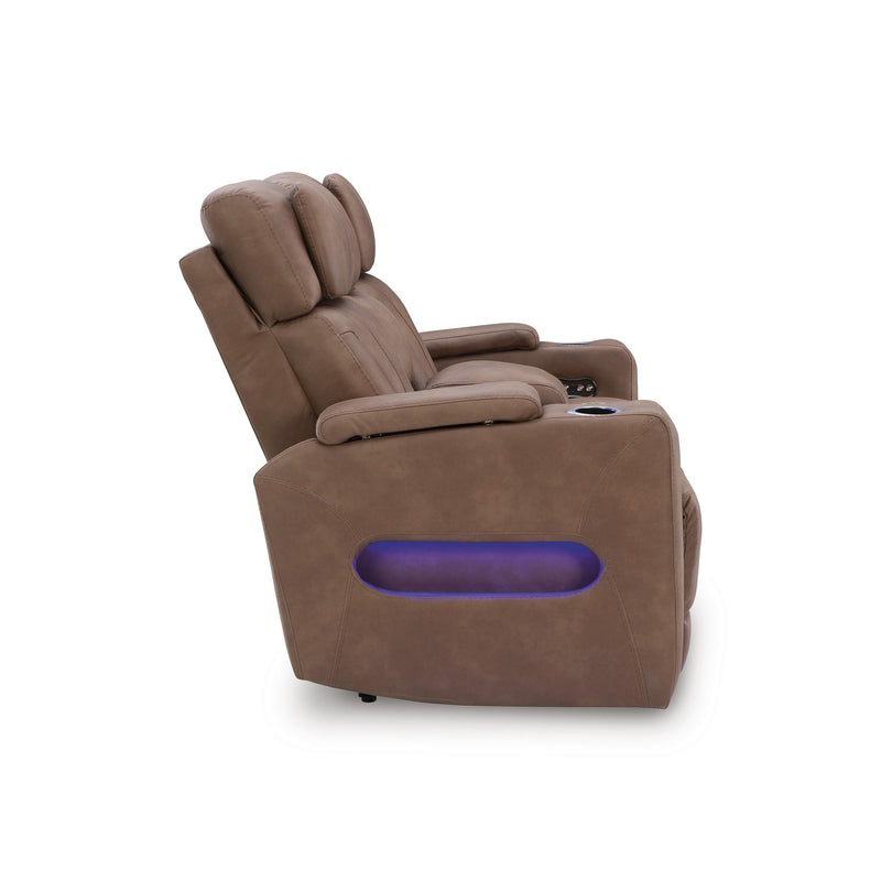 Signature Design by Ashley Clean-Slate Power Reclining Loveseat with Console PC5010118 IMAGE 4